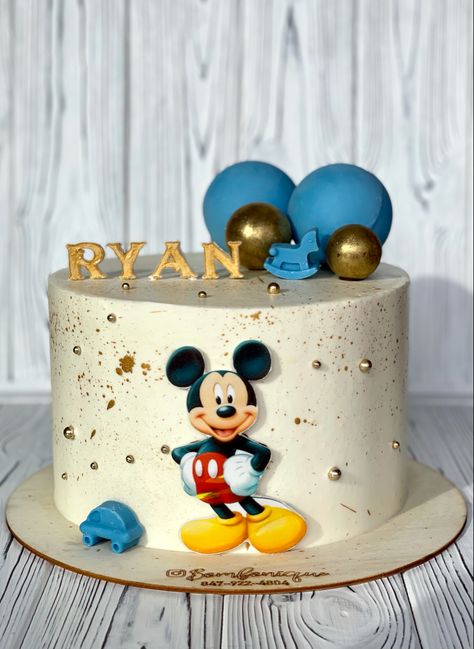 Mike Mouse Cake, Cartoon Theme Cake For Boys, Baby Mickey Mouse Cake, Architecture Cake, Barbie Doll Birthday Cake, Mouse Birthday Cake, Mickey Mouse Birthday Cake, Doll Birthday Cake, Baby Boy Birthday Cake