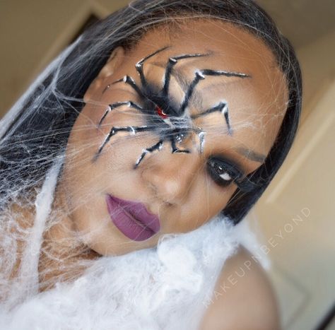 Fancy Dress Makeup, Spider Halloween Costume, Spider Makeup, Spider Theme, Creepy Halloween Costumes, Holloween Makeup, Spider Costume, Cute Halloween Makeup, Costume Themes