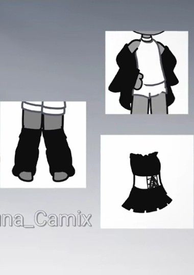 Gacha Club Wolf Oc, Gacha Club Alt Outfits, Black Gacha Life Outfits, Gacha Club Jacket Ideas, Gacha Life Hacks Clothes, Gacha Life 2 Outfit Ideas Y2k, Gacha Club Oc Ideas Outfit, Gacha Goth Outfits, Gacha Outfit Ideas Y2k