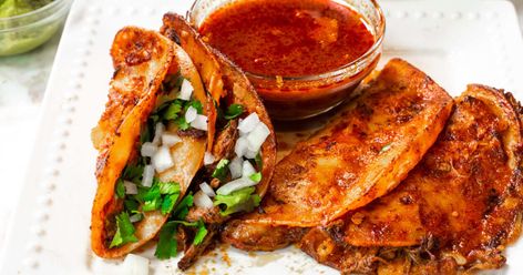 Easy Birria Tacos — Low Carb Love™ Recipe - Whisk Easy Birria Tacos, Birria Recipe, Beef Birria, Low Carb Love, Birria Tacos, Low Carb Mexican, Beef Meat, Low Carb Pasta, Beef Chuck Roast