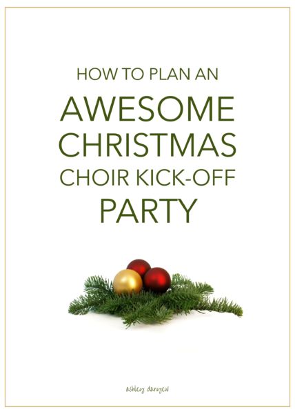 How to plan an awesome Christmas Choir Kick-Off Party: Helpful planning tips, ideas, and tons of fun Christmas-themed games your choir will love! | @ashleydanyew Choir Christmas Party Ideas, Choir Party Ideas, Christmas Choir, Welcome New Members, Choir Director, Music Ministry, Christmas Paper Plates, Build Community, Christmas Program