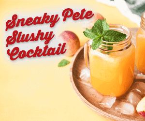 Think of the Sneaky Pete Slushy Cocktail as the whiskey version of a white Russian. It's perfect for dessert, a nightcap. Sneaky Pete Drink, Sneaky Pete, Orange Juice Concentrate, Lemon Lime Soda, Peach Schnapps, White Russian, Cocktail Ingredients, Man Food, Juice Concentrate