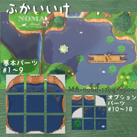 Motif Acnl, Ac New Leaf, Acnh Codes, Animal Crossing Qr Codes Clothes, Animal Crossing Wild World, Island Theme, Path Design, Qr Codes Animal Crossing, Water Patterns