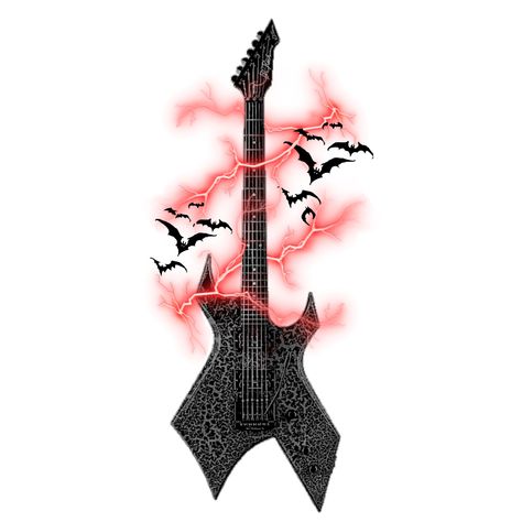 Eddie Munson Guitar Tattoo, Electric Guitar Tattoo Ideas, Electric Guitar Tattoo Design, Electric Guitar Tattoo, Drawing Monsters, Tattoo 2022, Guitar Tattoo Design, Tattoo 2024, P Tattoo