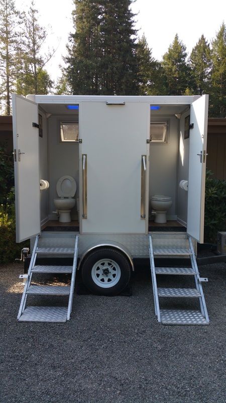 VIP Portable Restroom Trailer Exteror/Interior Backyard Party Vip Series, Bathroom Trailer, Restroom Trailer, Toilet Cubicle, Porta Potty, Portable Restrooms, Portable Bathroom, Luxury Toilet, Outdoor Toilet