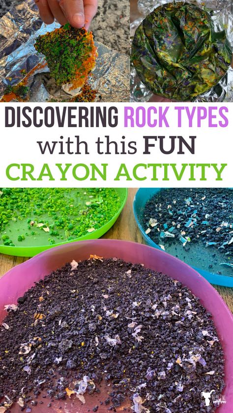 3 Types Of Rocks Activities, Rock Types Activities, Rock Activities For Kindergarten, Rock And Mineral Activities For Kids, Metamorphic Rock Activities For Kids, Rock Stem Activities, Rock Science Experiments For Kids, Rocks And Minerals Preschool, Types Of Rocks Project