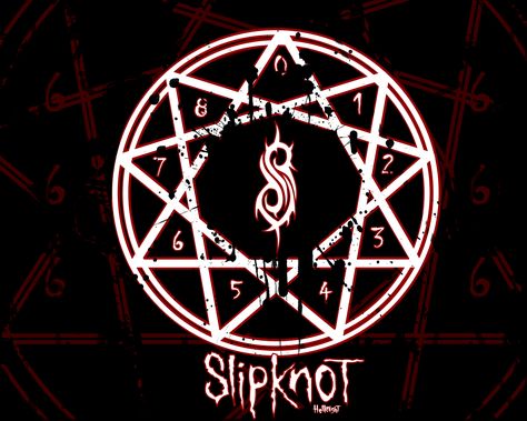 Slipknot Quotes, Slipknot Tattoo, Slipknot Logo, Arte Heavy Metal, Heavy Metal Rock, White Wall Decor, Band Wallpapers, Metallic Wallpaper, Rock Metal