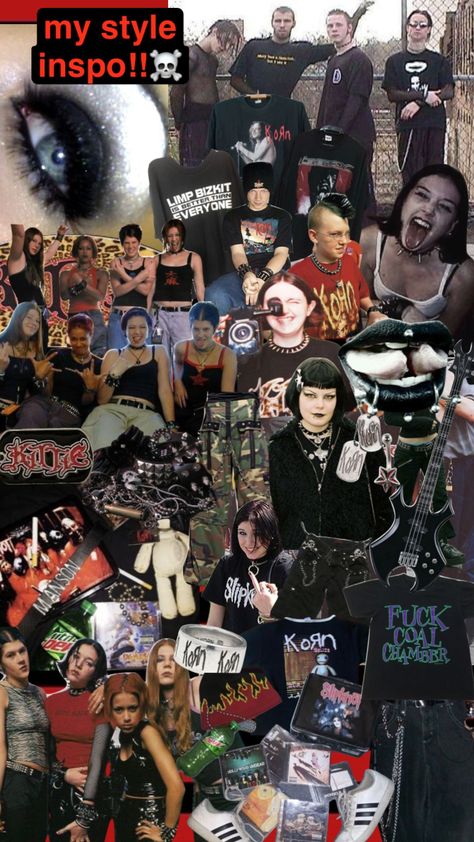 90s Numetal, Mallgoth 90s, Kittie Band, Static X, Alternative Boy, Limp Bizkit, Boys Life, Tripp Nyc