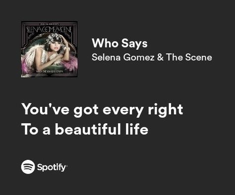 Selena Gomez Who Says Lyrics, Selena Gomez Spotify Lyrics, Who Says Selena Gomez Lyrics, Who Says Lyrics, Who Says Selena Gomez, Selena Gomez Spotify, Selena Gomez Who Says, Friendship Lyrics, Selena Gomez Songs Lyrics