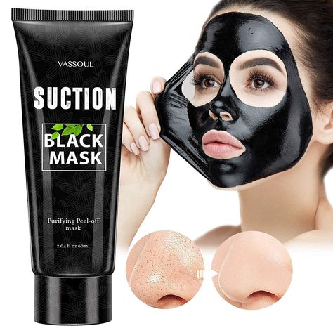 Pore Removal, Hexagonal Structure, Nose Acne, Charcoal Mask Benefits, Blackhead Remover Mask, Charcoal Peel Off Mask, Mask For Face, Clear Mask, Black Head Remover Mask