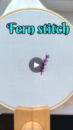 178 reactions · 35 shares | Fern stitch. How to do a Fern stitch. | Embroidery, Cross Stitch Patterns, Patterns PDF | Acoustic Duo · Here Comes The Sun Fern Stitch Embroidery, Fern Stitch, Fern Embroidery, Embroidery Cross Stitch, Here Comes The Sun, Embroidery Cross, Stitch Embroidery, Here Comes, Embroidery Stitches