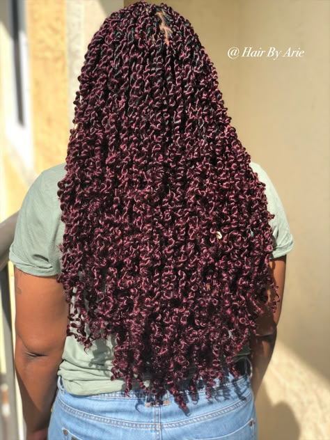 Maroon Passion Twist, Dark Red Passion Twists, Small Passion Twists Long, Colored Passion Twists, Burgundy Passion Twists, Copper Passion Twists, Red Passion Twists, Small Passion Twists, Goddess Passion Twists