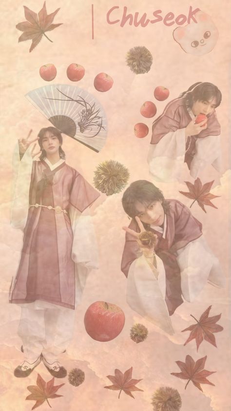 Hyunjin chuseok 🍁🍂🌰🍄 #kpop #straykids #hyunjin #wallpapers #fyp #autumn #fall Straykids Hyunjin, Autumn Fall, Wallpapers