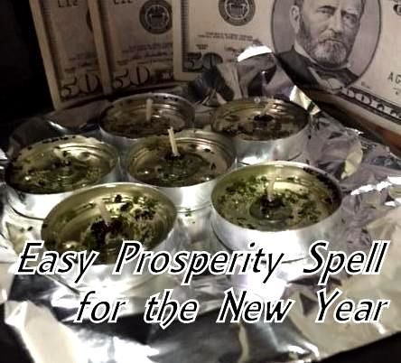 Easy Prosperity Spell For The New Year. The New Year is a time for new beginnings, start it off rite with this easy prosperity spell. Spells For The New Year, New Years Spells, Spiritual Water, Spell Ingredients, Crafting Witch, Kitchen Magick, Time For New Beginnings, Witch Spells, Simple Candle