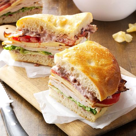 Turkey Focaccia Club Bacon Turkey Bravo, Panera Autumn Squash Soup, Panera Recipes, Leftover Cranberry Sauce, Sandwich Ideas, Cold Sandwiches, Deli Sandwiches, Panera Bread, Club Sandwich