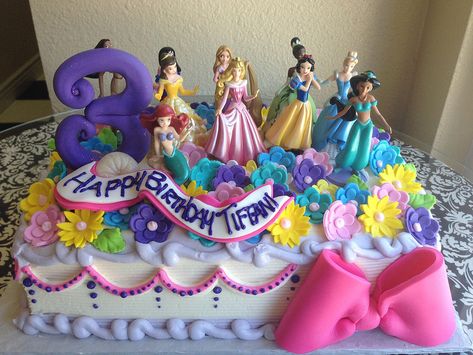 Disney Princess Sheet Cake, Disney Princess Birthday Cakes, Princess Birthday Party Ideas, Disney Princess Cake, Disney Princess Birthday Party, Princess Theme Birthday, Disney Birthday Cakes, Princess Theme Birthday Party, Princess Birthday Cake