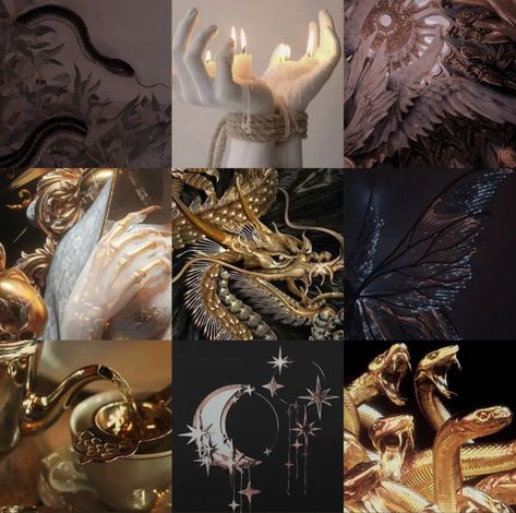 Persona Moodboard, Fabric Reference, Computer Aesthetic, Gold Color Palette, Moodboard Inspo, Adopt Idea, Mood Board Inspiration, Mood Board Design, Queen Bee