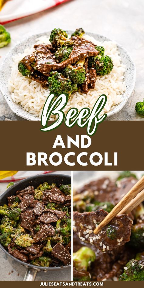 Skip the takeout menu and wow your family with this flavor-packed Beef & Broccoli. Tender beef smothered in our insanely delicious sauce and crisp-tender broccoli come together in just half an hour. This easy dinner is sure to become a new weeknight favorite! Beef And Broccoli Sauce, Easy Beef And Broccoli, Stir Fry Ingredients, Beef Broccoli, Peanut Dipping Sauces, Skip It, Beef And Broccoli, Tasty Dinner, How To Cook Beef