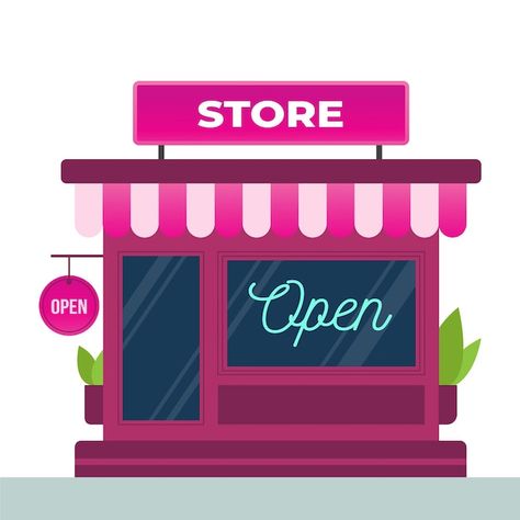 Shop with the we are open sign | Free Vector #Freepik #freevector #open-sign #open-business #re-opening #open-store We Are Open Sign, Logo Online Shop, Variety Store, Open Sign, Badge Template, Open Shop, Ram Photos, Open Signs, We Are Open