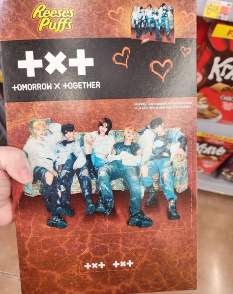 Jammin to some @mirror.weare while picking up a box of @txt_bighit Cereal...cause why the hell not. #txt #mirror April 12, A Box, Cereal, Pick Up, Mirror, On Instagram, Instagram