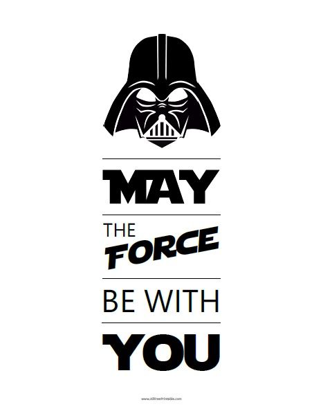 May The Force Be With You Free Printable Star Wars Classroom, Printable Star, Star Wars Quotes, Star Wars Birthday Party, Birthday Star, Star Wars Day, Star Wars Birthday, Star Wars Wallpaper, Star Wars Party