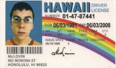 Mclovin Id, Ssn Card, Ielts Certificate, Voice Chat