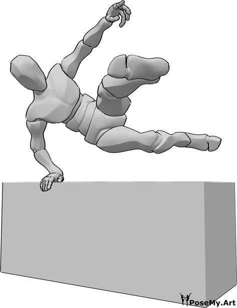 Parkour Poses Drawing, Jumping Reference Drawings, Jumping Down Pose, Jump Kick Pose, Parkour Drawing, Jumping Pose Reference Drawing, Jumping Pose Reference, Jump Reference, Parkour Poses