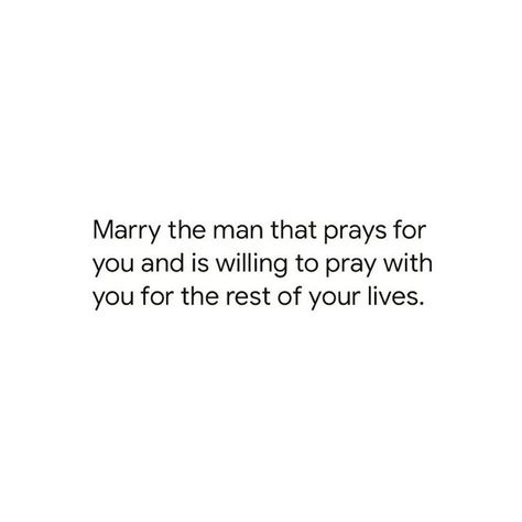 SHE PRAYS FOR HIM™️ | Kristine on Instagram: "Yes!! And be the woman who prays for him and is willing to pray with him!! 😍🥰 The most important thing is that both of you know and love Jesus and know how much He loves you!! Your relationship with God is the most important relationship in your life and will influence every relationship in your life - including the one you have with your husband one day. So It matters SO much that BOTH of you - and not just one of you - have a relationship with th Lord Love, Encourage Him, Unveiled Wife, Gods Message, Godly Relationship Quotes, Christian Quotes Scriptures, God Centered Relationship, Prayers For Him, Together Quotes