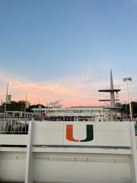 Miami Cheerleaders, U Of Miami, Miami College, U Miami, University Students Life, College Usa, Miami Summer, Dream University, Dream Collage