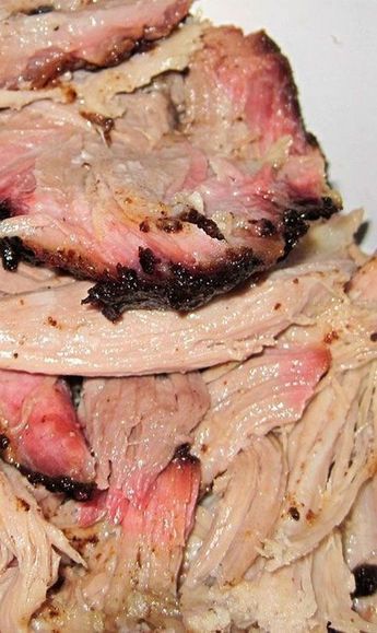 Southern BBQ, Georgia Style ~ Pork shoulder, slow-smoked until it’s so tender it just about melts in your mouth. Southern Bbq, Smoked Pork Shoulder, Georgia Style, Dinner Entrees, Smoked Pork, Smoked Food Recipes, Southern Cooking, Bbq Pork, Pork Shoulder