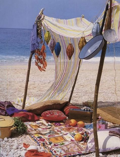 Deco Boheme, Bohol, Bohemian Beach, Beach Picnic, Diy Vintage, Beach Bum, Boho Beach, Hippie Chic, Puglia