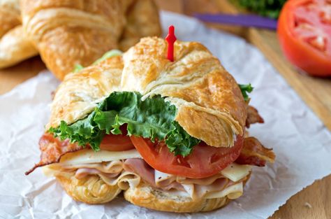 do it yourself divas: 20 Solar Eclipse Party Food Ideas Club Croissant Sandwich, Eclipse Themed Food, Eclipse Party, Croissant Sandwich, Snacks List, Sandwich Ideas, The Amazing Race, Deli Sandwiches, Dinner Sandwiches