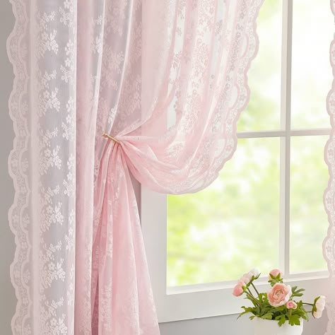 Gray sheer curtains