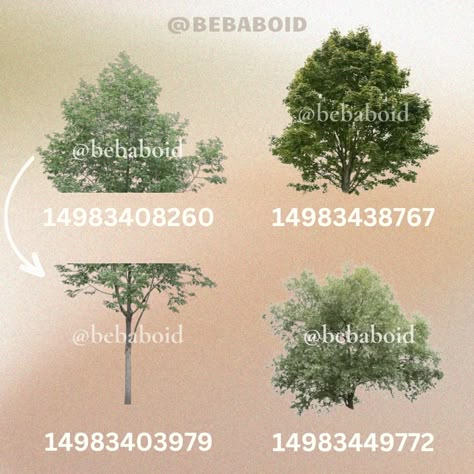 ❗️IF YOU REPOST GIVE CREDITS❗️bloxburg, decals, nature, treedecals, roblox, bloxburgbuild, plants, customdecals Bloxburg Tree Decals, Cabin Bloxburg, Bloxburg Suburban, Bloxburg Cabin, Pantry Decal, Bloxburg Building, Bloxburg Town, Winter House Exterior, Bloxburg Hacks