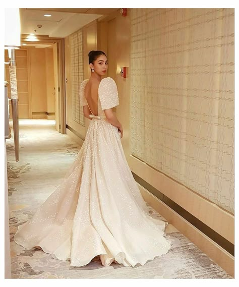 White Filipiniana, Modern Filipiniana Gown, Filipiniana Wedding Dress, Filipiniana Wedding Theme, Julia Barretto, Modern Filipiniana Dress, Debut Gowns, Filipiniana Wedding, Debut Dresses