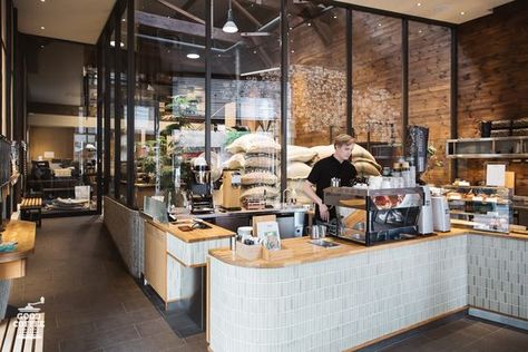 Coffee Roasting Room, Coffee Cafe Interior, Bakery Shop Interior, Modern Coffee Shop, Bakery Shop Design, Bakery Interior, Bakery Design Interior, Bakery Kitchen, Coffee Shop Interior Design