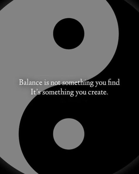 Yin Yang Quotes, Moto Quotes, Life Balance Quotes, Wall Prints Quotes, Jin Jang, Perfect Tattoo, Knowledge And Wisdom, Magic Words, Strong Quotes