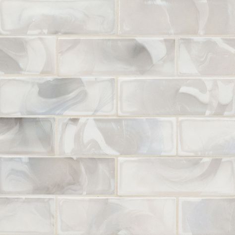 Pearla Subway Tile 2x6 Scene Room, Marble Polishing, Glass Brick, Bar Faucets, Glass Subway Tile, Subway Tile Backsplash, Backsplash Tile, Kitchen Mirror, Mosaic Designs