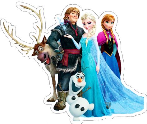 Frozen Stickers, Frozen Png, Frozen Birthday Decorations, Spongebob Birthday Cake, Batman Birthday Cakes, Castle Birthday Cakes, Frozen Birthday Party Decorations, Anna Kristoff, Frozen Party Decorations