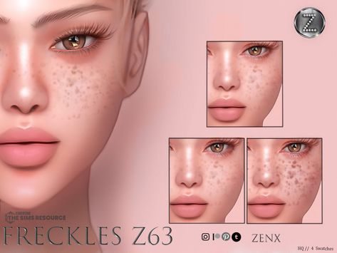 The sims 4 Faces Cc Sims 4, Sims 4 Face Presets Alpha, Sims 4 Lip Shape, Sims 4 Cc Makeup Alpha, Sims 4 Freckles Cc, Sims 4 Cc Freckles, Freckles Makeup, Mods Sims 4, Sims 4 Cc Eyes