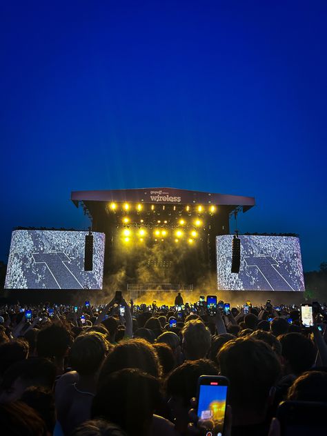 Festival Aesthetic Night, Wireless Festival Aesthetic, Music Festival Aesthetic, Wireless Festival, Festival Aesthetic, Night Flowers, Concert Aesthetic, Watch This Space, Music Mood