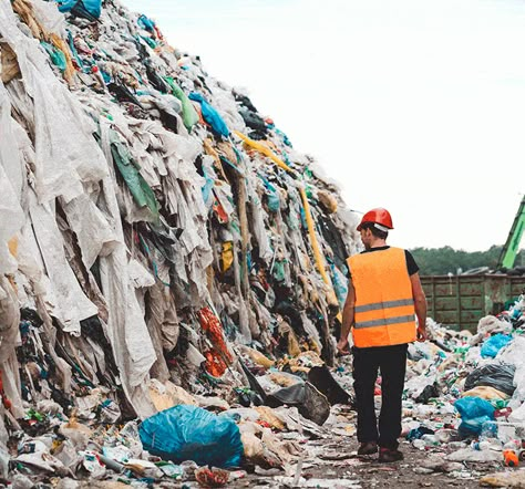 Your brand new returns end up in landfill | BBC Earth Landfill Waste, Clothing And Textile, Circular Economy, Vegan Fashion, Environmental Issues, Sustainable Fabrics, Fast Fashion, Business Fashion, Pollution