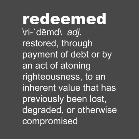 The Bible lets Christians know that they are redeemed by the Lord Jesus Christ and will meet God in Heaven, but what does that mean? Let this shirt start a conversation about what Christianity the gift of salvation mean to you. Redeemed Quotes, Being A Servant Of God, Servant Quotes, Vengeance Is Mine Says The Lord Quotes, So Called Christians Quotes, Judgemental Christians Quotes, Identity In Christ Quotes, Jesus Christ Quotes, Reformed Theology