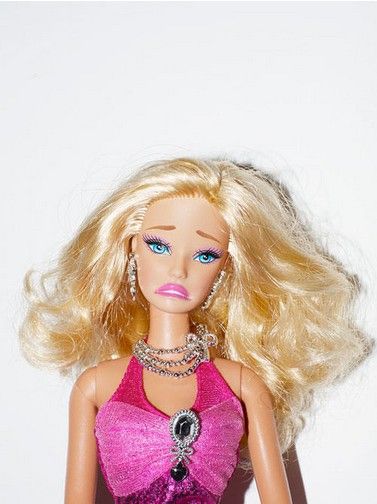 Barbie sad Barbie Doll, Hair, Pink, Blue