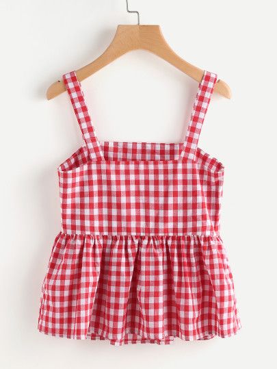 joefsf Diy Kids Shirts, Knitted Outfit, Clothes Diy, Diy Sewing Clothes, Crop Top Outfits, Gingham Dress, Shein Tops, Sewing Clothes, Fashion Tops