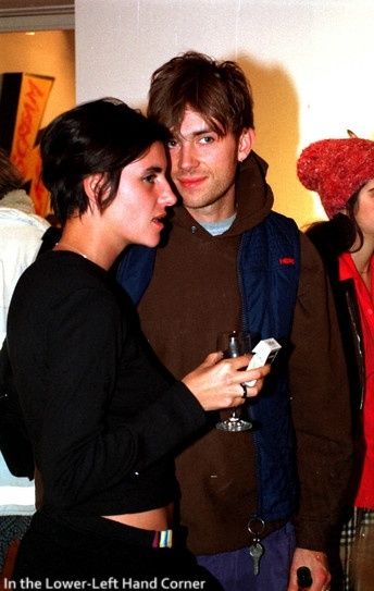 Justine Frischmann (Elastica) and Damon Albarn (Blur) | 2: Last ... Justine Frischmann, Damon Blur, Blur Damon Albarn, Damon Albarn Blur, Blur Band, Alex James, Graham Coxon, Brit Pop, Jamie Hewlett