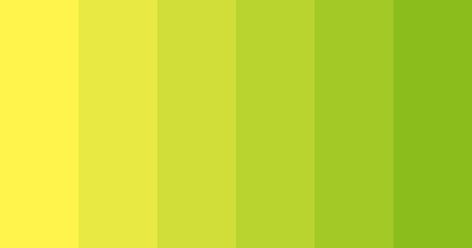 Lemon Green Color Palette, Lime Green Graphic Design, Lime Green Color Scheme, Yellowish Green, Lime Green Palette, Lime Color Palette, Yellow And Green, Lemon Green Colour, Green Name