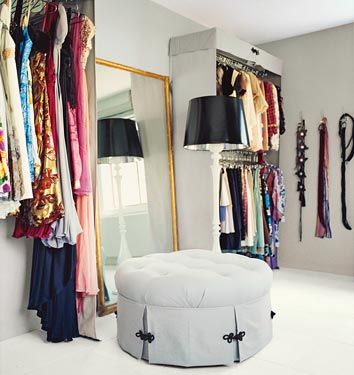 the closet - changing room Exposed Closet, Closet Vanity, Dressing Room Closet, Walking Closet, Walk In Closet Design, Closet Room, Dream Closets, Closet Inspiration, Room Closet