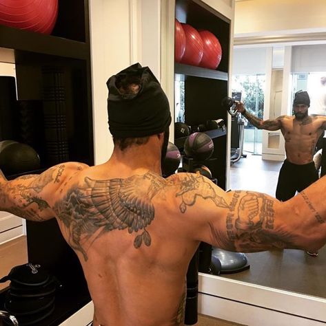 Omari Hardwick Tattoos, Omari Hardwick, African Tattoo, Mens Shoulder Tattoo, Tattoos For Black Skin, Chest Tattoo Men, Tat Ideas, Tattoo Removal, Great Tattoos