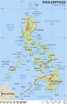 Tinikling Dance Map Of The Philippines, Philippine Map, Subic Bay, Mindoro, Physical Map, Bataan, Vigan, Baguio, Bohol